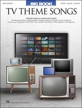 The Big Book of TV Theme Songs piano sheet music cover